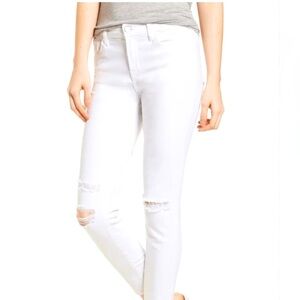 J Brand White Skinny Jeans Versatile and Chic